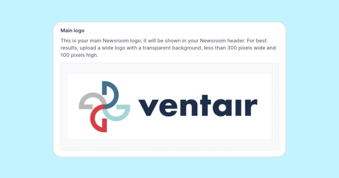 Adding a logo to your site